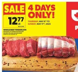 Whole Beef Tenderloin