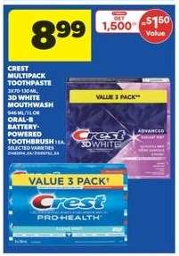 Crest Multipack Toothpaste