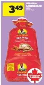 SUNMAID RAISIN BREAD