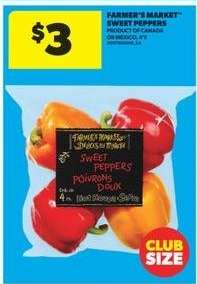 FARMER'S MARKET™ SWEET PEPPERS