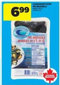 CANADIAN COVE PEI MUSSELS