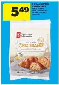 PC All Butter Croissants
