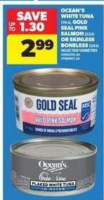 Ocean's White Tuna / Gold Seal Pink Salmon