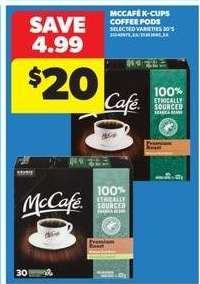 McCafé K-Cups Coffee Pods
