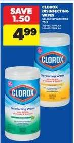 Clorox Disinfecting Wipes