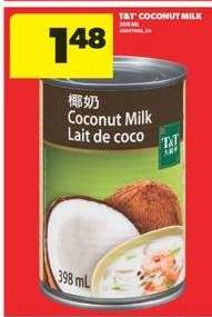 T&T Coconut Milk