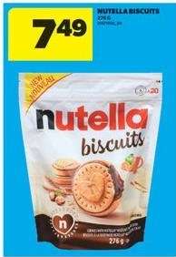 NUTELLA BISCUITS