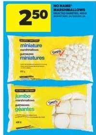 NO NAME MARSHMALLOWS