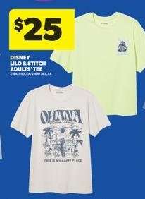 Disney Lilo & Stitch Adults' Tee