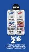 CELSIUS ENERGY DRINK