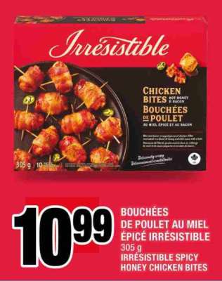 BOUCHÉES DE POULET AU MIEL ÉPICÉ IRRÉSISTIBLE