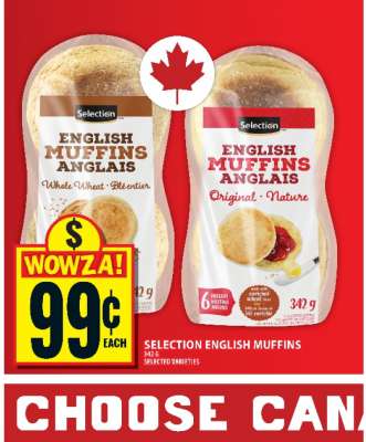 SELECTION ENGLISH MUFFINS