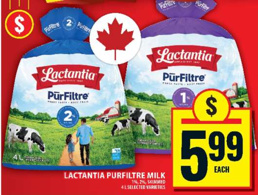 LACTANTIA PURFILTRE MILK