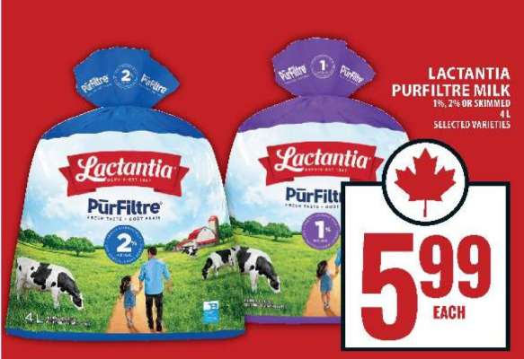 LACTANTIA PURFILTRE MILK