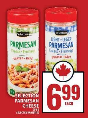 Selection Parmesan Cheese
