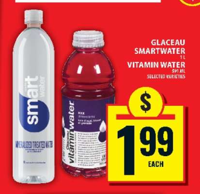 Glaceau Smartwater / Vitamin Water