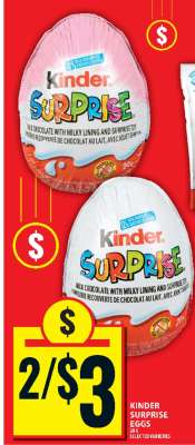 Kinder Surprise Eggs