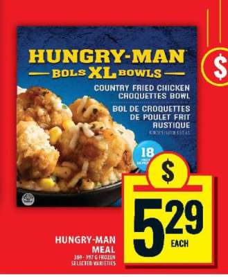 HUNGRY-MAN MEAL