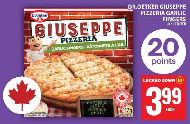 Dr. Oetker Giuseppe Pizzeria Garlic Fingers