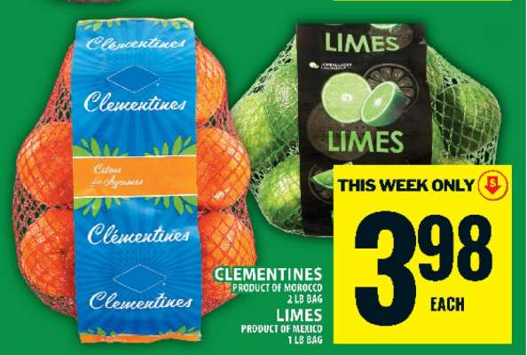 Clementines and Limes