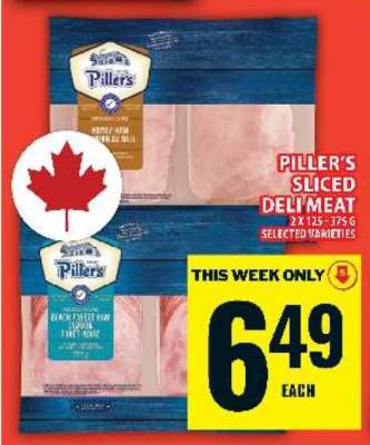 PILLER’S SLICED DELI MEAT