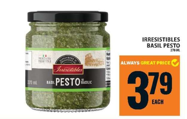 Irresistibles Basil Pesto