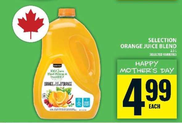 Selection Orange Juice Blend