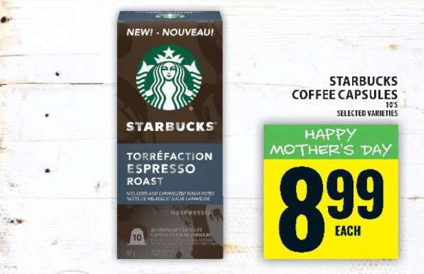 STARBUCKS COFFEE CAPSULES