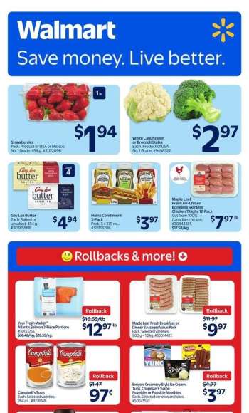 Walmart Flyer - May 08, 2025 - May 14, 2025.