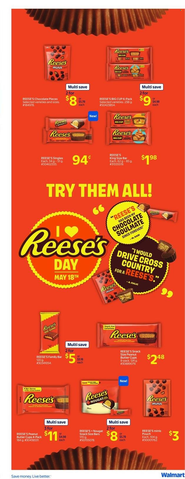 Walmart flyer - May 08, 2025 - May 14, 2025. Page 1
