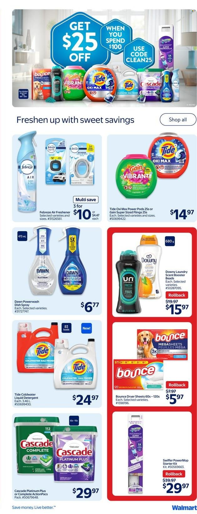 Walmart flyer - May 08, 2025 - May 14, 2025. Page 1