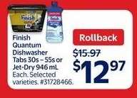 Finish Quantum Dishwasher Tabs or Jet-Dry