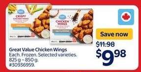 Great Value Chicken Wings