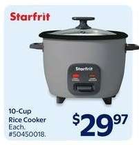Starfrit 10-Cup Rice Cooker