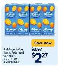 Rubicon Juice