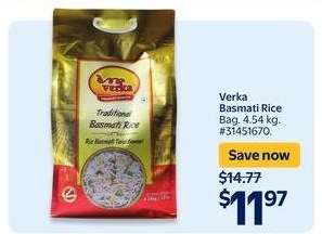 Verka Basmati Rice