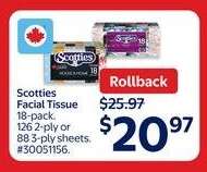 Scotties Facial Tissue
