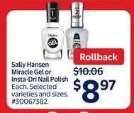 Sally Hansen Miracle Gel or Insta-Dri Nail Polish