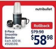 8-Piece Smoothie Blender