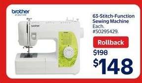 63-Stitch-Function Sewing Machine