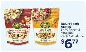 Nature’s Path Granola