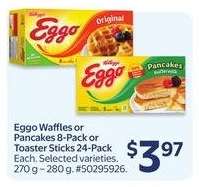 Eggo Waffles or Pancakes