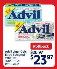 Advil Liqui-Gels