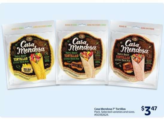 Casa Mendosa 7" Tortillas