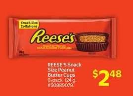 REESE'S Snack Size Peanut Butter Cups