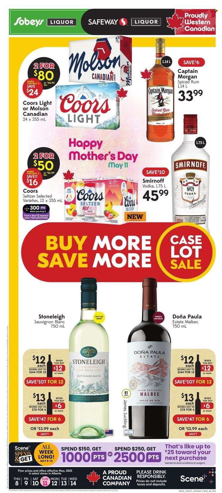 Sobeys Liquor Flyer - May 08, 2025 - May 14, 2025.