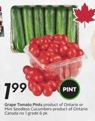 Grape Tomato Pints