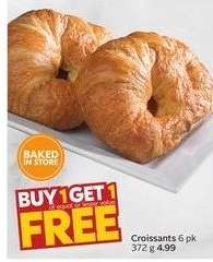 Croissants 6 pk