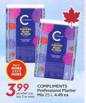COMPLIMENTS Professional Planter Mix 25 L