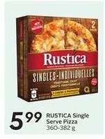 RUSTICA Single Serve Pizza